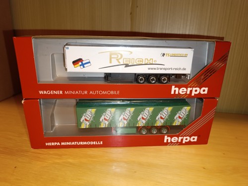 Herpa auflieger konvolut reich - herpa,