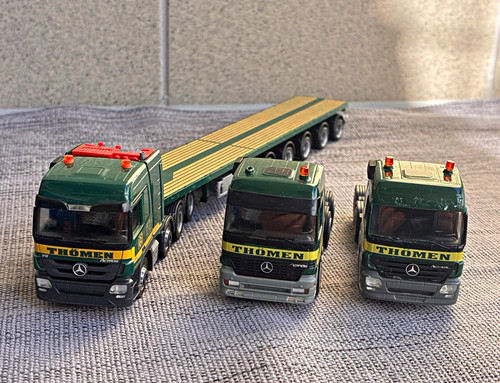 Herpa mercedes actros - 3x,
