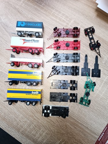 Herpa lkw anhänger - 2, und