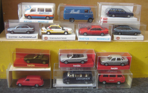 Konvolut fahrzeugmodelle - 1:87,