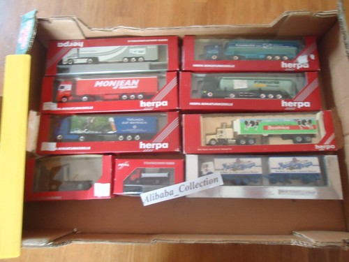 Konvolut herpa lkw - herpa, 1:87