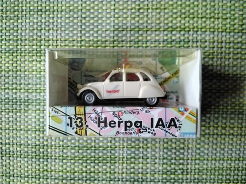 Herpa citroën 2cv - herpa, (