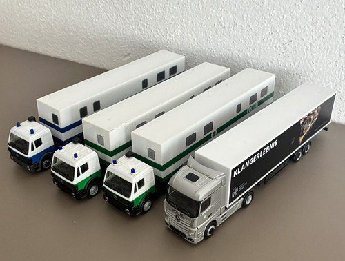 Herpa polizei lkw - polizei,