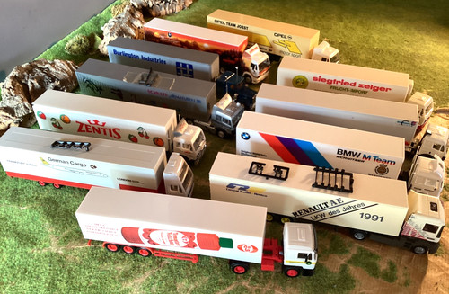 Herpa lkw konvolut sattelzüge - herpa,