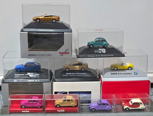 Herpa konvolut bmw mercedes - konvolut, bmw,