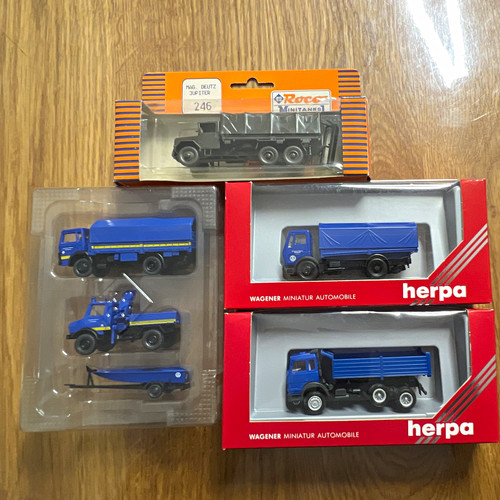 Herpa lkw modellauto konvolut - herpa,