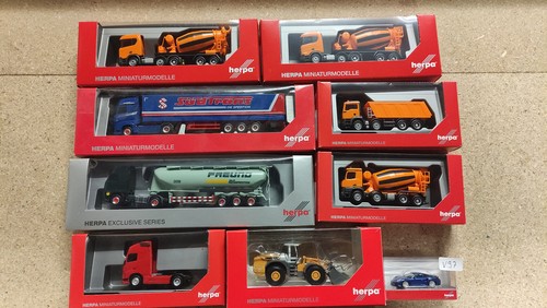 Herpa verkehrsmodelle konvolut - verkehrsmodelle,