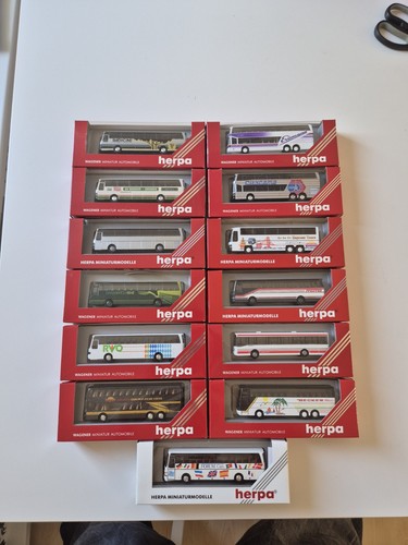 Herpa bus konvolut 11 - herpa, h0