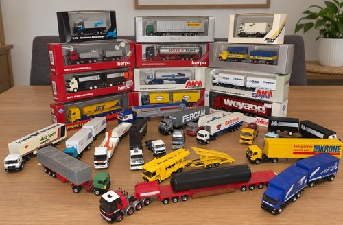 Herpa lkw modelle 1 87 - ca., 30
