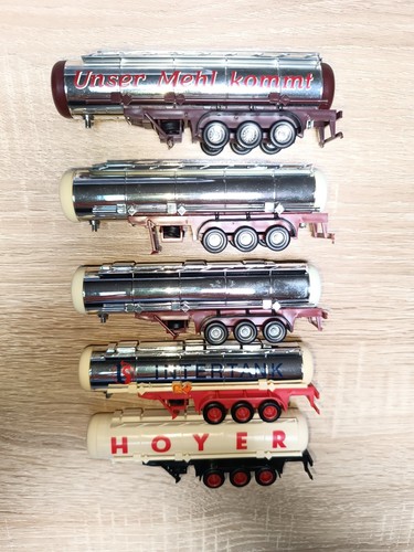 Herpa gefahrgut tank - tank, auflieger