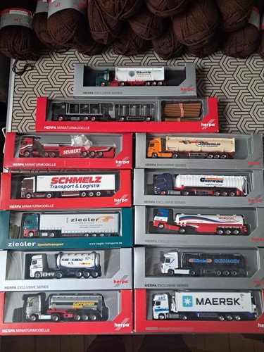 Herpa lkw konvolut stk - herpa, 12