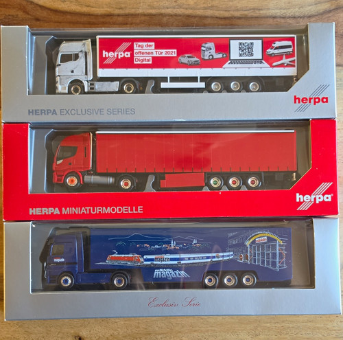 Herpa sattelzug modellauto - sattelzug,
