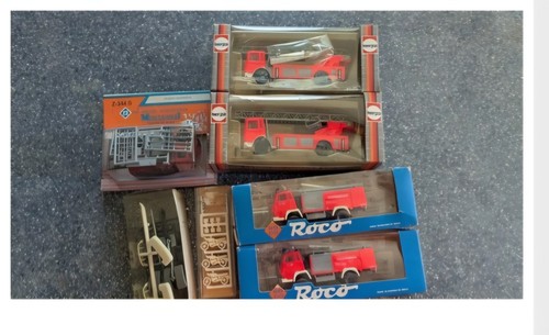 Herpa feuerwehrauto konvolut - herpa,