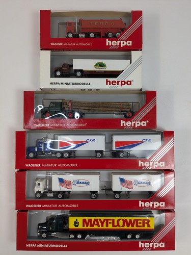 Herpa lkw konvolut 6 us - konvolut,