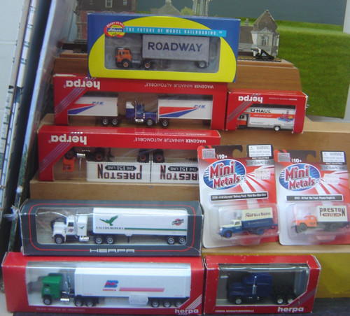Konvolut lkw modelle - 1:87,